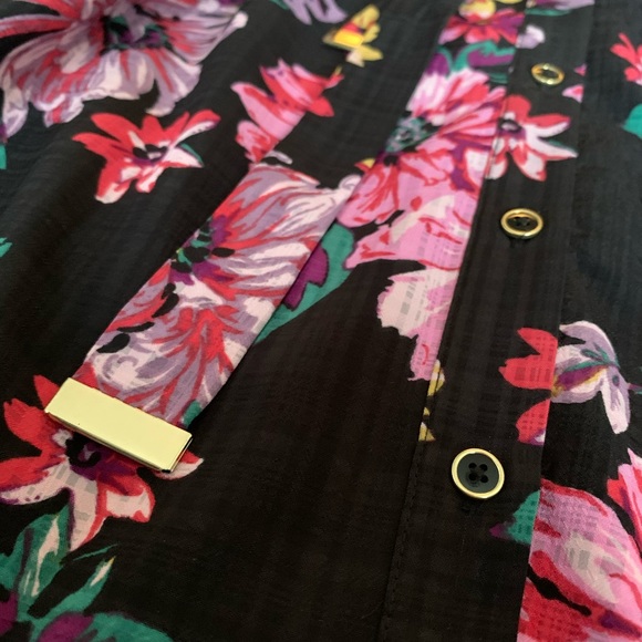 MNYC Isaac Mizrahi floral dress - Picture 4 of 8